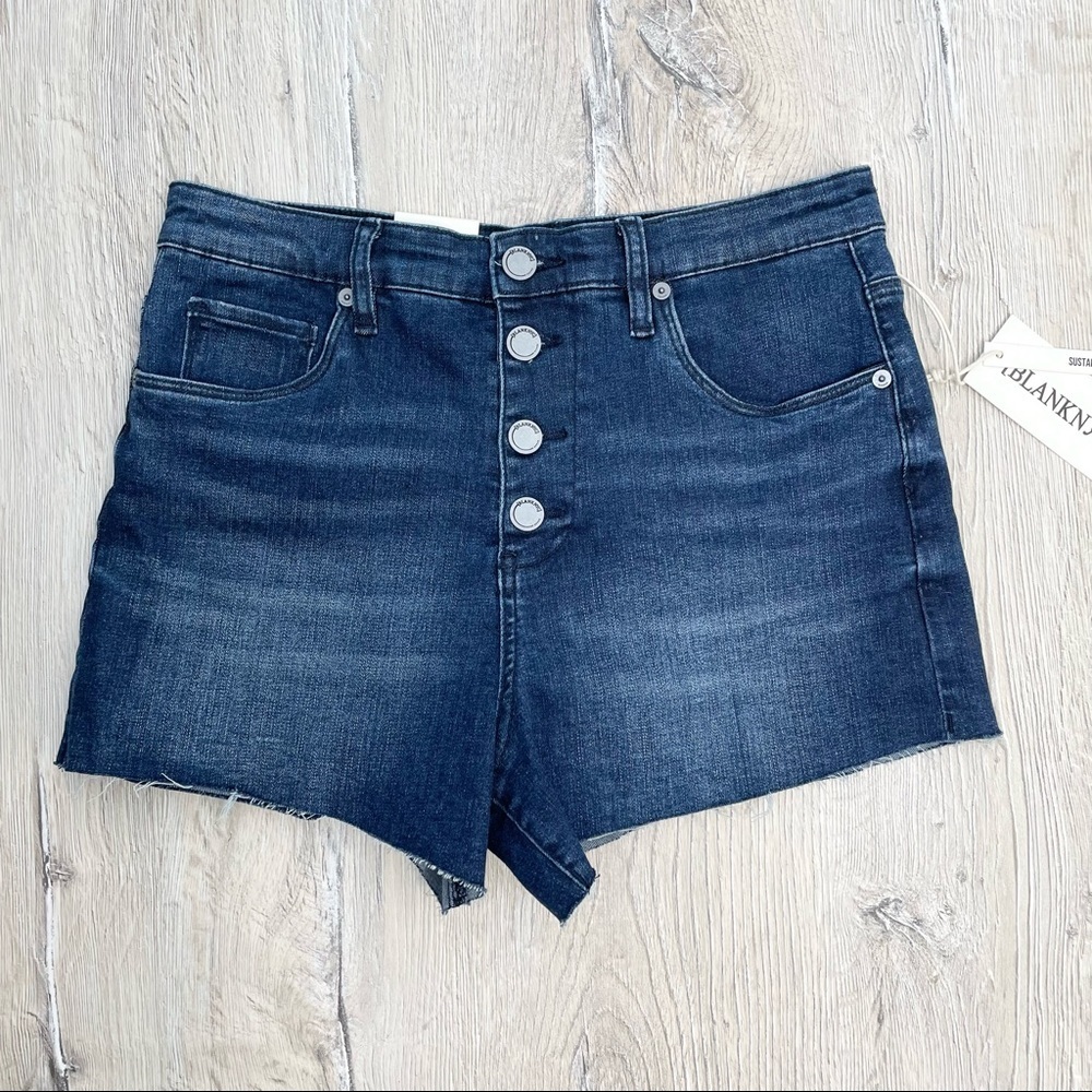 BLANK NYC The Lenox High Rose Shorts Sz 28 - Picture 1 of 9